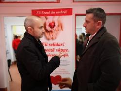 Un consilier al primarului Făgădău şi viceprimarul Babu au donat sânge. Fostului prefect Pârjol nu i-a fost permisă donarea