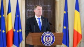 Mesajul preşedintelui Klaus Iohannis, susţinut de deputatul Bogdan Huţucă
