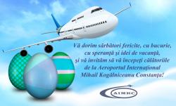 Vă dorim sărbători fericite, cu bucurie, cu speranță și idei de vacanță și vă invităm să vă începeți călătoriile de la Aeroportul Internațional Mihail Kogălniceanu Constanța!