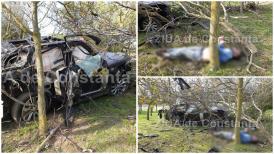 Imagini de la eveniment Accident rutier grav în judeţul Constanţa. Creatorul de modă Răzvan Ciobanu a murit (galerie foto+video)                    