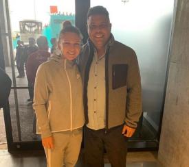 „Idolul copilăriei şi idolul actual“ Simona Halep, întâlnire la Madrid cu Ronaldo