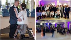 Fotbalistul Claudiu Pîrvulescu, nuntă de vis la Venus. Invitaţii au dansat până dimineaţa (galerie foto)  
