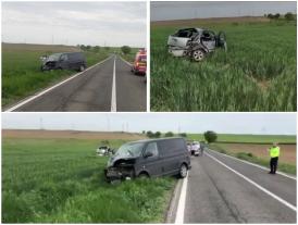  Dezastru. Accident grav în judeţul Constanţa. Bilanţ tragic. Un mort şi o femeie intubată. Total patru victime (galerie foto) 