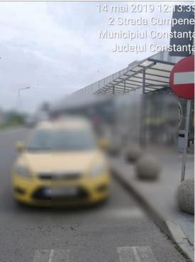 Acţiune tematică a poliţiştilor locali pentru identificarea conducătorilor auto care staţionează în zone interzise 