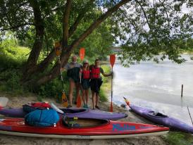 Caiaciştii participanţi la Cursa Canal Dunăre - Marea Neagră îşi vor instala mâine tabăra la Cernavodă 