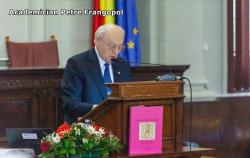 #citeșteDobrogea La mulți ani, domnule academician Petre Frangopol! Mesaje de... acasă (document)  