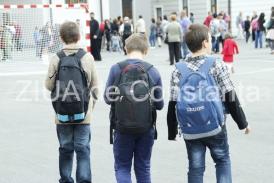 Elevii şi cadrele didactice de la Școala gimnazială nr. 24 „Ion Jalea“ Constanţa, evacuaţi în cadrul unui exerciţiu