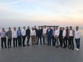 Constanţa. Botezul fiicei lui Claudiu Moraru. Sportivi, oficiali şi antrenori cunoscuţi, prezenţi  „Să fie sănătoasă şi cu mult noroc în viaţă!“ (galerie foto)