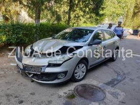 Accident rutier pe strada Brânduşelor din Constanţa. O victimă, la spital (galerie foto+video)     