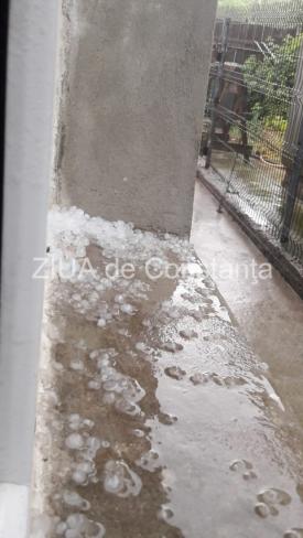 Prăpăd la Hârșova! Grindina a făcut ravagii (galerie foto+video)  