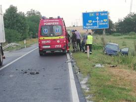 UPDATE Accident rutier cu victime pe DN22, zona localității Sibioara