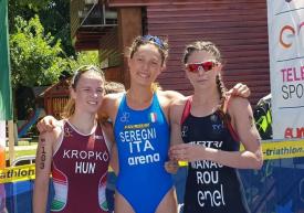 Antoanela Manac, vicecampioană europeană la Aquathlon. Cristian Tranulea, în premieră în top zece continental