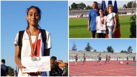 Atleta Roxana Constantin, de la CSS1 Constanţa, campioană naţională la juniori 3 (galerie foto)