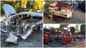 Trei mașini implicate într-un accident grav, în Neptun, pe DN 39. O femeie a decedat (galerie foto+video)         