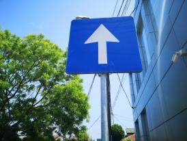 Sens unic pe strada Farului din Constanța