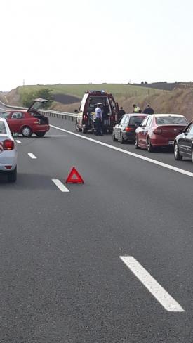 Accidente în lanţ pe Autostrada Soarelui. Trei incidente pe mai puţin de 5 km   