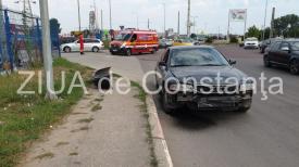 Trei autoturisme implicate într-un accident rutier, pe bulevardul Aurel Vlaicu din Constanța