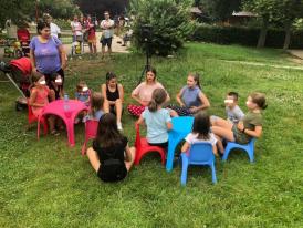 Tainele actoriei în Parcul Tăbăcăriei. Ateliere de teatru cu „Hip Hip Zbumzzi”