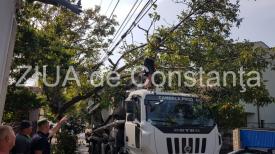 Cu cifa de beton prin mijlocul orașului Constanța. Se putea întâmpla o nenorocire (galerie foto) 