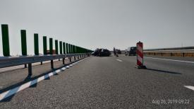 Accident pe A2, între Cernavodă şi Medgidia. Trafic îngreunat.  
