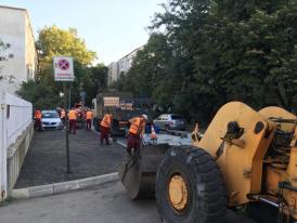 Asfaltarea şi modernizarea străzilor din Constanţa continuă (galerie foto) 