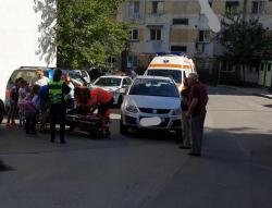 Copil, acroşat de un autoturism în Tulcea. Micuţul a fost rănit.