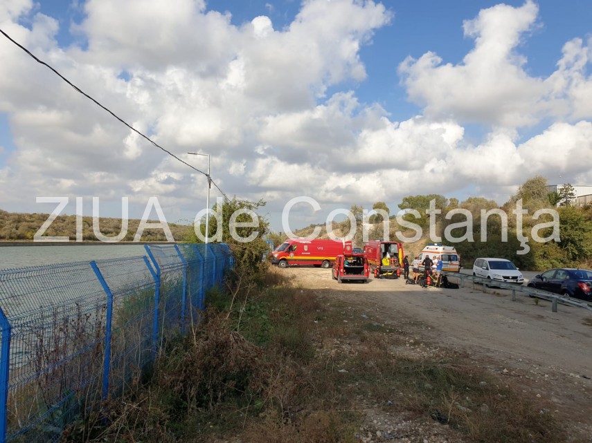 operatiune de cautare in canalul dunare marea neagra o femeie s ar fi inecat in zona podului de la agigea