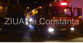 Incendiu. Alertă la ISU Dobrogea Constanţa. Intervin pompierii