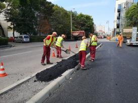 Constanţa Mai multe trotuare sunt reabilitate. Unde se desfăşoară lucrările (galerie foto)  