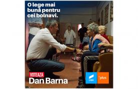  Dan Barna  “Avem nevoie de o lege a Sănătății mai bună pentru cei loviți de boală”