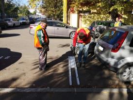 Noi locuri de parcare în Constanța (galerie foto)