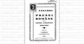 #sărbătoreșteDobrogea141  De astăzi în Biblioteca Digitală ZIUA de Constanța - „Anuarul presei române și al lumei politice 1926-1927“  
