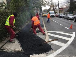 Continuă modernizarea tramei stradale Se lucrează pe tronsonul cuprins între strada Ion Rațiu și strada Zorelelor din Constanța