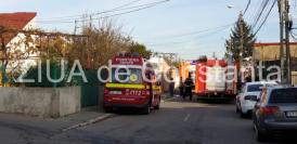 UPDATE Incendiu pe strada Alexandru Ion din Constanța. Un bărbat decedat (galerie foto+video)         