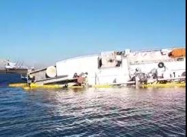 Cadavrele oilor din dreptul navei Queen Hind, recuperate. Cum se desfășoară traficul maritim în Portul Midia