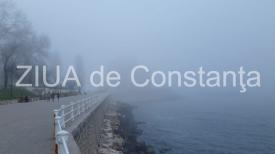 Cod galben de ceață în județul Constanța!