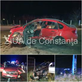 Accident grav la ieșire din Murfatlar, spre Poarta Albă. Patru persoane rănite (galerie foto + video)             