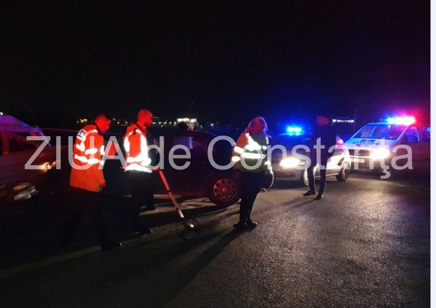 Judetul Constanta Accident Rutier Grav O Masina A Intrat Intr Un