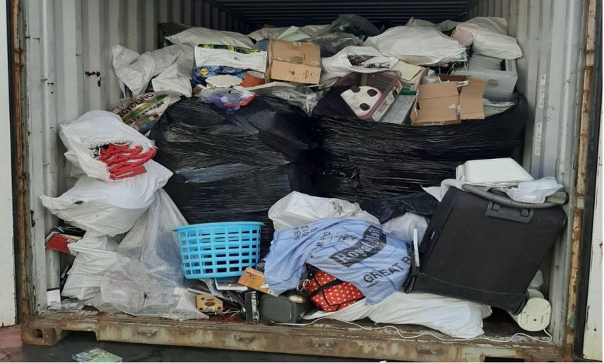 alte containere cu deseuri depistate in portul constanta galerie foto video 713589