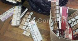 Percheziții imobiliare. Contrabandă cu țigări în Galați