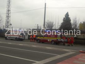 UPDATE Accident rutier pe bulevardul I. C. Brătianu din Constanța. O femeie rănită (galerie foto)    