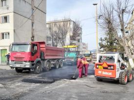 Reabilitări ale tramei stradale din cartierul CET, în Constanța (galerie foto) 