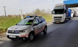 Convoiul de autocamioane care transportă spitalul modular a ajuns în România. Spitalul va fi amplasat pe stadionul „Portul” din Constanța