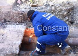 RADET Constanța anunță abonații că a finalizat lucrările pe zona afectată de avarie 