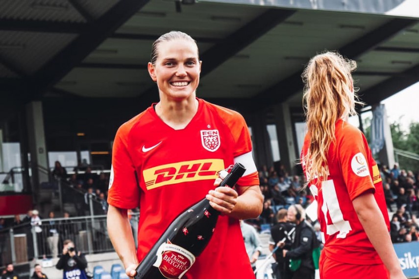 fotbalista constanteana florentina olar spanu a castigat cupa danemarcei cu fc nordsj lland galerie foto
