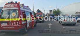 Accident în stațiunea Mamaia, zona Cazino (galerie foto)