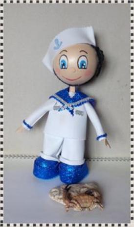 Handmade by Carmen Petrișor Doi marinari !