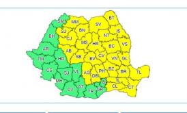 ANM avertizează Cod galben în județul Constanța! 