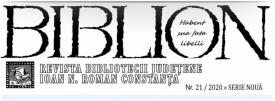 A apărut noul număr al revistei BIBLION