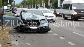 Vacanță ruinată pentru o familie Accident rutier în stațiunea Mamaia! (galerie foto+video)     
